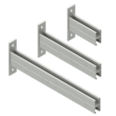 China Heavy Duty Wall Shelf Support Concealed Welding Parts Building Metal Hidden Cantilever Bracket for sale