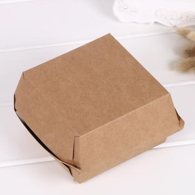 China Recyclable Hamburger Corrugated Box Korean Hot Dog Thickened Extra Hard Packing Box en venta