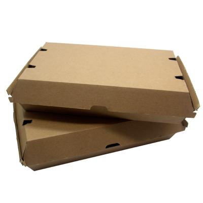 China Recyclable Corrugated Kraft Paper Food Box for sale