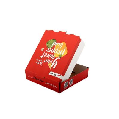 China Recyclable Pizza Box Corrugated Packaging Pizza Boxes Custom Printed for sale