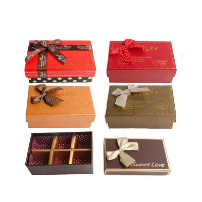 China Handmade Custom Luxury Chocolate Truffle Packaging Box Gift Chocolate Box for sale