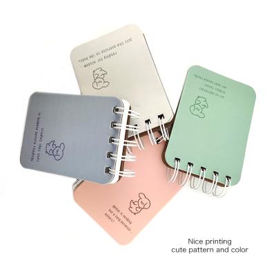 China 2022 Hot Sale Advertising Gift Memo Pad Wholesale Eco-friendly Spiral Paper Notepad High Quality Advertising Notebook for sale