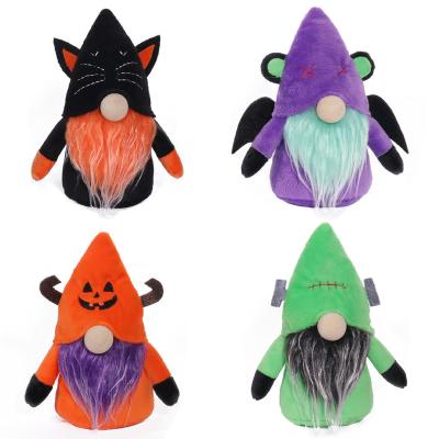 China Hot Selling 2022 Table Decor Faceless Swedish Dwarfs Halloween Holiday Gonks Party Cloth Bat Gnome Elf Plush Doll for sale