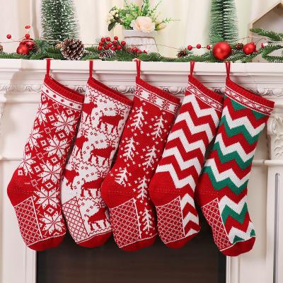 China Fabric Christmas Gift Christmas Decorations Ornaments 2022 Christmas Jars Navidad Christmas Gift Bags for sale