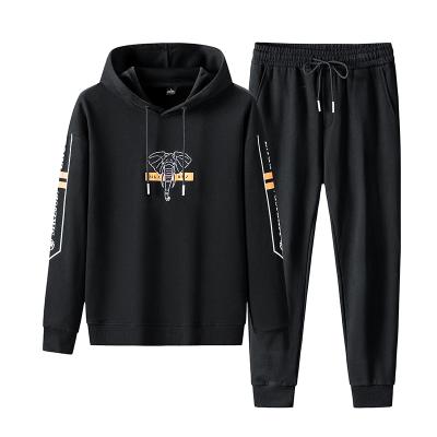 China Wholesale 2021 OEM Service Customizable New Product Breathable Sporting Long Sleeve Outdoor Men's Tracksuits Two Piece Set Sportswear for sale