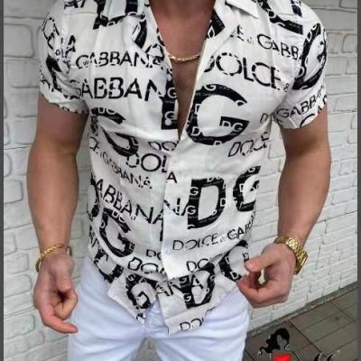 China Anti-pilling new fashion trend shirt for men's summer print short sleeve tops Hawaiian shirts men's clothing vacation shirts S-3XL for sale