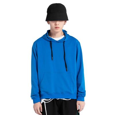 China Wholesale Streetwear Mens Clothing Apperal Hoodie Sleeve T-shirt Sweatshirt Customized Parride OEM Long Pure Color Pullover High Quality for sale