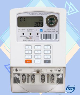 China IP 54 van het de Metertoetsenbord van Enige Faseenery Meter van de Meters Digitale kWu de Woon Elektrische Te koop