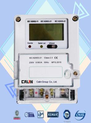 China Regierungs-erste intelligente Meter-Digital-Stromzähler-für den praktischen GebrauchFernbedienung zu verkaufen