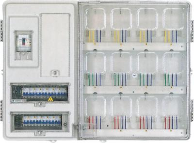 China Chama externo transparente de Mcb da caixa do medidor elétrico de 12 posições resistente à venda