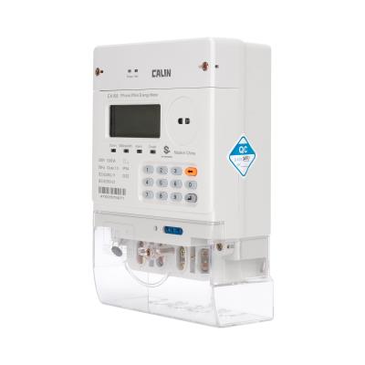 China Keypad Split Typ STS Prepaid Meter, GPRS Kommunikation, Pre-Payment Meter, Sts Prepaid Meter, Smart Electric Meter, Post-Payment Meter, Meter mit Push Button. zu verkaufen