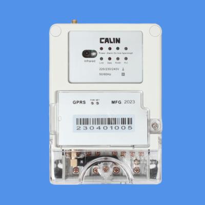 Chine Moniteur LCD rétroéclairé multifonctionnel à un seul compteur électrique intelligent à phase unique, module branchable, pour systèmes d'infrastructure de mesure avancée (AMI) à vendre