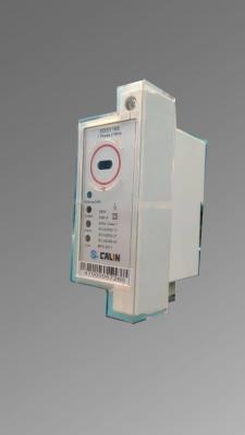 China Calinmeter Din Rail Mounted Electricity Meter Energy Meter for Cluster Solution UV Stable Polycarnonate Closure Cable Connection for Africa for sale