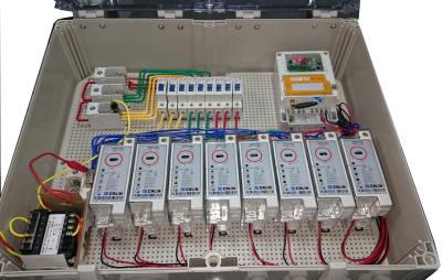 Cina monofase del tester della ferrovia di baccano di crittografia 35mm di 1000imp/KWh STS in vendita