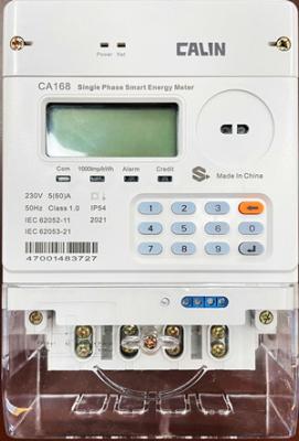 China Draadloze Meter van de Enige Faselorawan Vooruitbetaalde KWu van de enige Fase de Elektrische Meter met het Verkopen van Systeem Te koop