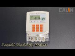 Tamper Proof Prepaid Electricity Meters Off Grid Single Phase With RF Module