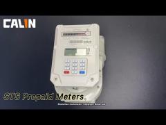 Hybrid Gas STS Prepaid Meters Wireless Highly Secured With Steel Case