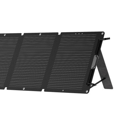 China 120W Portable Folding 120W Mono Rv Camping Solar Panel Waterproof High Efficiency Caravan 0.18mm for sale