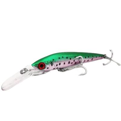 China ABS Plastic Lanquan Minnow Big Sea Fishing Main New Product Fishing Lure LQ1218 for sale