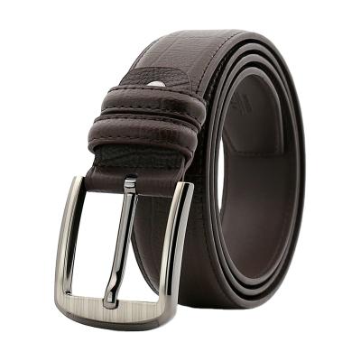 China Popular business cowhide genuine leather belt for men wholesale for sale