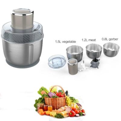 China 2021 CAFULONG Hotel Kitchen Appliances Small Food Processor Electric Garlic Peeling Professional Mixie Grinder for sale