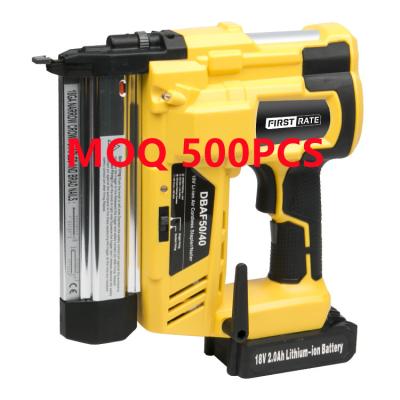 China 2 in 1 lithium battery cordlesss nail gun, 100 gun nails / staples stable for sale