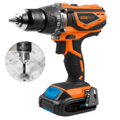 China China Cordless Screwdriver 18V High Performance 13mm Impact Cordless Electric Screwdriver And Drill 13mm Full Automatic Keyless Chuck for sale