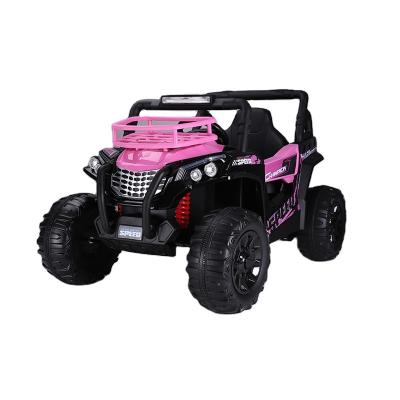 China Ride On Toy Best Price 24V Electric Kids UTV Ride-On Car with 2 Seats Unisex Plastic Battery Operated Ride-on Toy for Children for sale