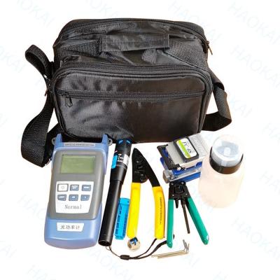 China Component FTTH FTTB FTTX FTTH Fiber Optic Tool Kits With FC-6S Fiber Optical Power Stripper Meter FTTH Tool Kits for sale