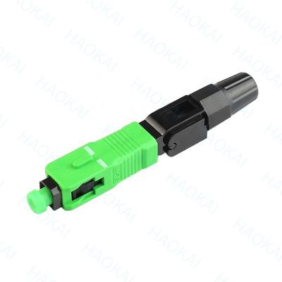 China FTTH FTTB FTTX Fiber Optic Cable Fast Conector ftth Network Ftth SC APC Connector SC APC Fiber Fast Connector for ftth for sale