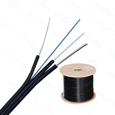 China Outdoor FTTH FTTB FTTX FTTH Network 500M Fiber Optic Drop Cable Self-support Fiber Optic Single Core FTTH Cable Outdoor Fiber Optic Cable Equipment Suppliers for sale