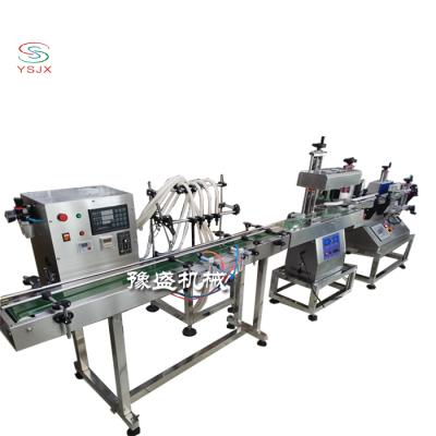 China High effeiciency automatic alcohol liquid filling machine price for products for sale