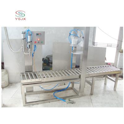 China Head olive oil bottle/chemical single oil paint/4-20L weighting liquid filling machine for sale