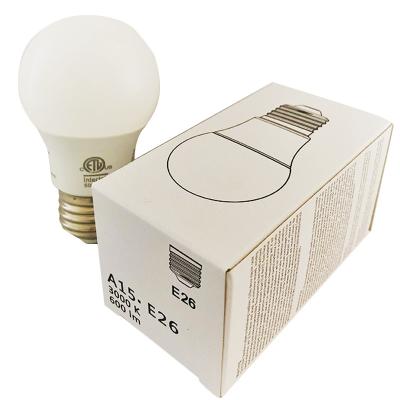 China Residential Hot Sale Aluminum Coated Plastic 6W 120V A15 E26 LED Bulb Lamp for sale