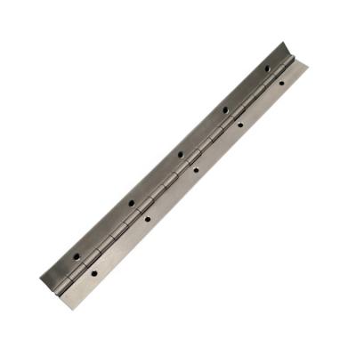 China Modern Continuous Stainless Steel Piano Hinge Small Long 180 Degree Piano Hinge Furniture Hinge for sale