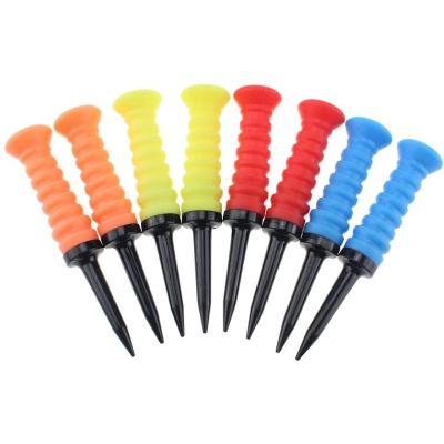 China New Elastic Rubber Golf Tee, Low Resistance-Durable, 80mm Long, 3 Count for sale