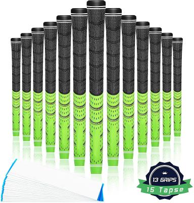 China Custom Logo Multi Compound Golf Iron Carbon Wire Grips Set for sale