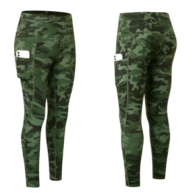 China Amazon Breathable Custom Made High Quality Gaiters Camouflage Gaiters Butt High Lift Waist Yoga Pants With Pockets for sale