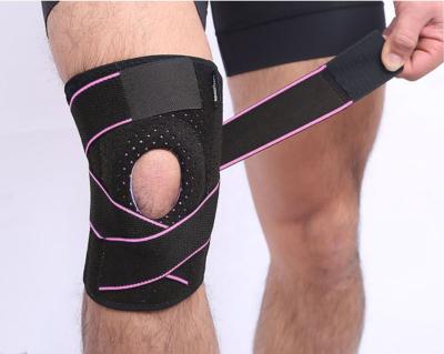 China Adult knee brace with patella gel stabilizers and side pads for knee support for sale