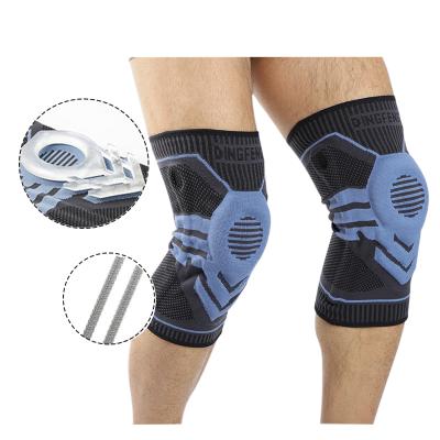 China Custom 2021 Adult Knee Compression Sleeve Volleyball Knee Pads Braces Elastic Anti-Slip Sports Knee High for sale