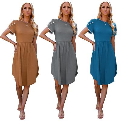 China Feminino y2k Midi Dress Anti-Static Vestidos De Mujer Casual Elegantes Para Summer Clothes For Women Verano 2022 Party Boda Invitada Dresses for sale