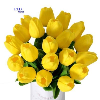 China Europe Fuleide Floral Decor Flower Hotel Wedding Holiday Celebrated Tulip Artificial Home Decorative Flowers for sale