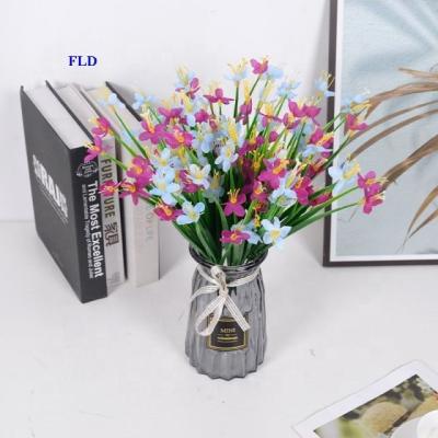 China Europe Fuleide Decor Wholesale Floral Flowers Real Artificial 5branch 30 Heads Decorative Daffodil Flowers for sale