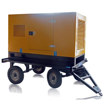 Chine Small Mobile Type Three Phase Diesel Generator Water Cooled 15kva 12kw  20kva 25kva à vendre