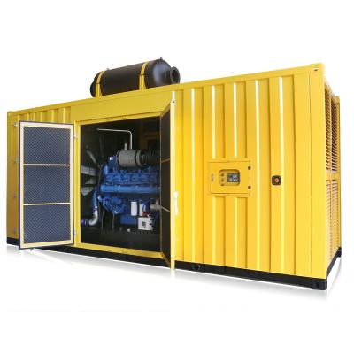 Китай Automatic Silent Diesel Generator 1000kw Low Fuel Consumption Remote Start продается