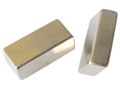 China Industrial Powered N50 Rare Earth Sintered NdFeB Magnet Blocks 50x50x25mm for sale