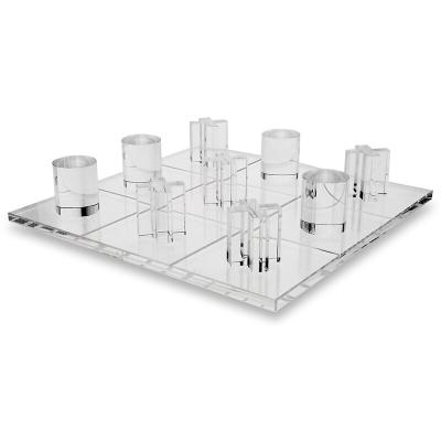 China Luxry 3D Luxe Tac Toe Acrylic Tic for sale