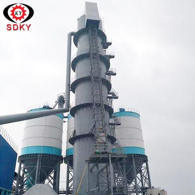 China Quicklime Factory Lime Kiln Production Line Line Vertical Shaft Kiln Lime Supplier for sale