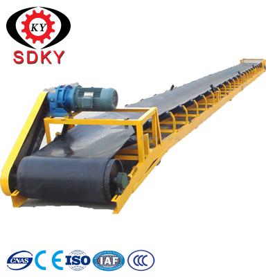 China Large Capacity Heat Resistant Belt Conveyor for sale