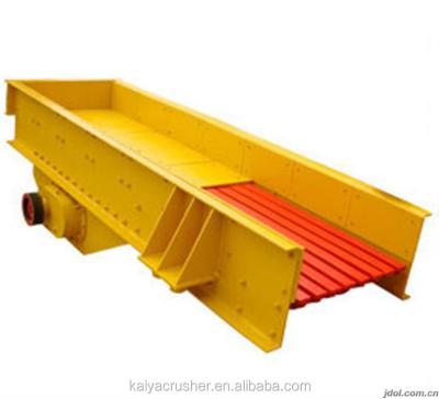 China Quarry ZSW Series Greyish Stone Vibrating Feeder For Sale With ISO 9001:2008 For Quarry for sale